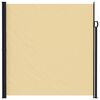 vidaXL Tenda laterale retrattile Sabbia 600 x 220 cm Poliestere