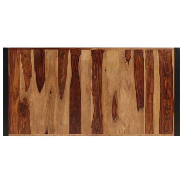 vidaXL Tavolo da Pranzo 140x70x75 cm in Legno Massello di Acacia