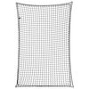 vidaXL Rete per Rimorchio con Corda Elastica Nero 2,2x1,5 m in PP