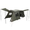 vidaXL 3 persona 3 persone Verde militare