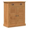 vidaXL Mobile da Bagno VIGO Marrone e Marrone Miele 68 x 34 x 80 cm