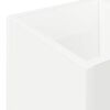 vidaXL Supporto per Ombrellone Bianco 25 x 24,5 x 64 cm