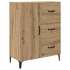vidaXL Credenza con cassetto Rovere artigianale 69,5 x 34 x 180 cm