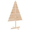 vidaXL Albero di Natale Decorativo in Legno 150 cm in Legno Massello