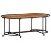 vidaXL Tavolino da Salotto 110x55x40 cm in Legno Massello di Acacia
