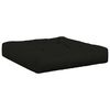 vidaXL Cuscino per Sedia in Unico Pezzo VIANEN 100% Poliestere Nero