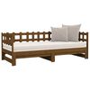 vidaXL Dormeuse Estraibile Ambra 2x(80x200) cm Legno Massello di Pino