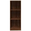 vidaXL Libreria 3 Ripiani Rovere Marrone 40x24x109cm Legno Multistrato