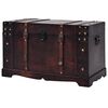 vidaXL Baule del Tesoro Vintage in Legno 66x38x40 cm