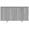 vidaXL Credenza Grigio Sonoma 135x41x75 cm in Truciolato
