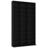 vidaXL Armadietto TV Nero 102x23x177,5 cm in Legno Multistrato