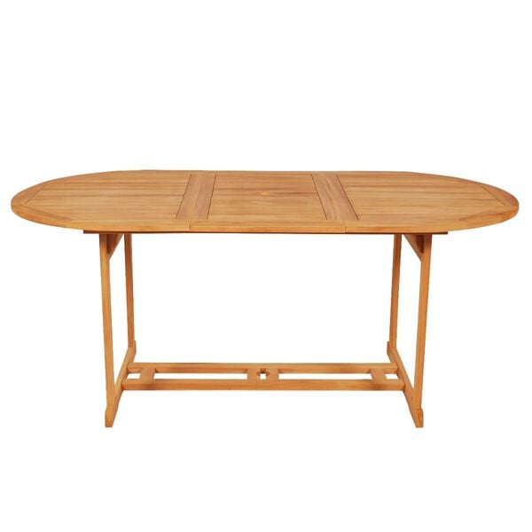 vidaXL Set da Pranzo da Giardino 9 pz con Cuscini Legno di Teak Grigio
