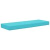 vidaXL Cuscino da Sedia Esterno 100% Poliestere Turchese