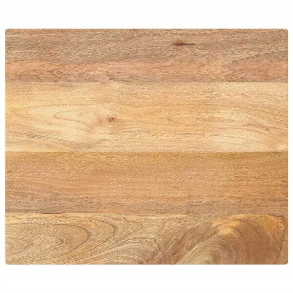 vidaXL Piano per Tavolo 60x50x2,5 cm Rettangolare Legno Massello Mango