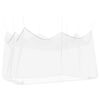 vidaXL Rete per Zanzare da Giardino 220 mesh Bianco 3 x 4,5 x 2,5 m