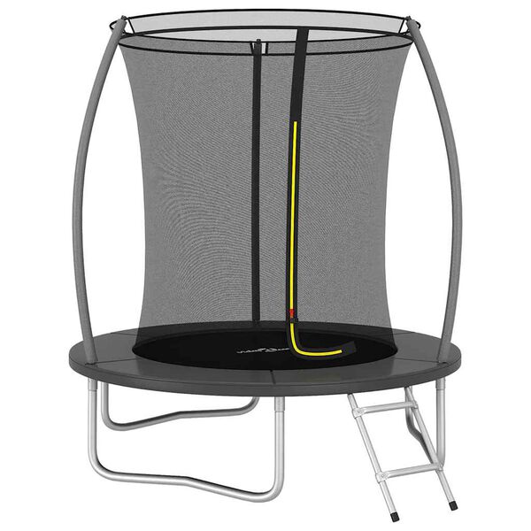 vidaXL Set Trampolino Rotondo 183x52 cm 80 kg