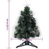 vidaXL Albero di Natale artificiale Verde 64 cm PVC