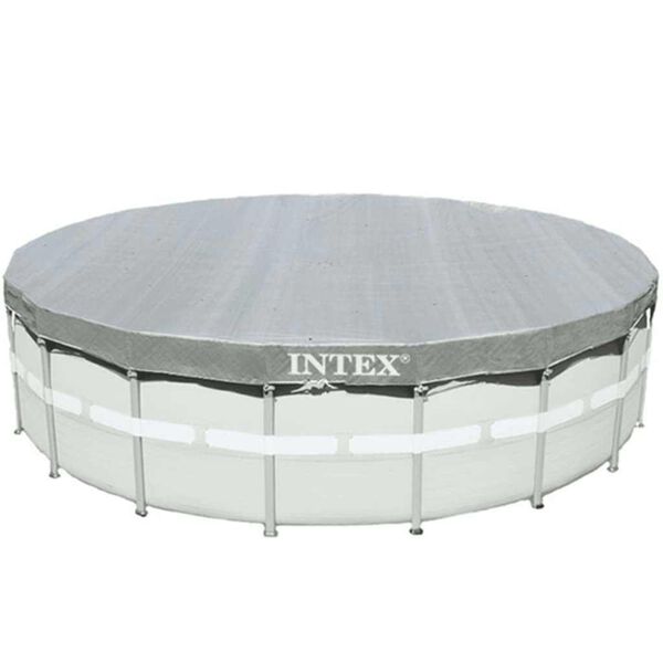 Intex Copertura per Piscina Rotonda Deluxe 488 cm