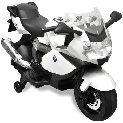 vidaXL Moto Elettrica per Bambini BMW 283 Bianca 6 V