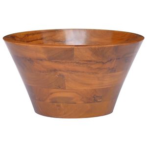 vidaXL Lavabo in Legno Massello di Teak &Phi;40x20 cm
