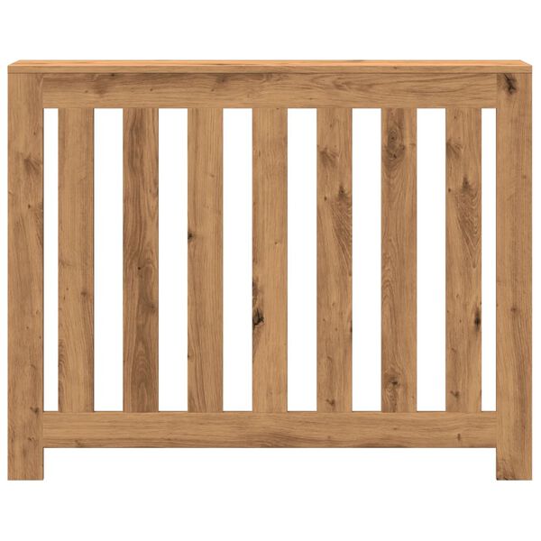 vidaXL Copertura Termosifone Rovere 104x20x82 cm in Legno Multistrato