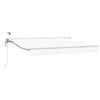 vidaXL Tettuccio Elettrico Retrattile Bianco 3 x 2 m
