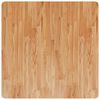 vidaXL Piano Tavolo Quadrato Marrone Chiaro 80x80x2,5 Rovere Trattato