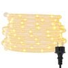 vidaXL Stringa di Luci con 1200 LED Bianco Caldo 50 m in PVC