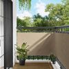 vidaXL Schermo da balcone Beige 100 x 200 cm Tessuto Oxford