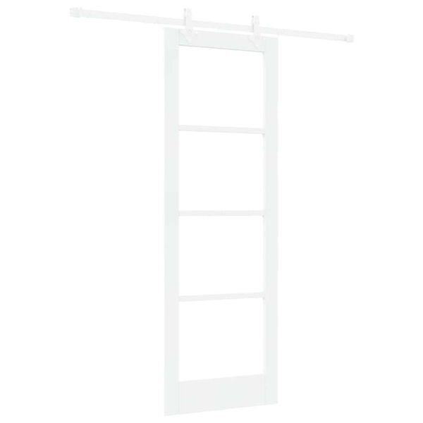 vidaXL Porta scorrevole Bianco 73,5 x 211 cm