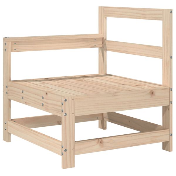 vidaXL Set Divani da Giardino 5 pz in Legno Massello di Pino