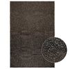 vidaXL Tappeto ZIZUR Antracite 120x170 cm Aspetto Iuta Interni Esterni