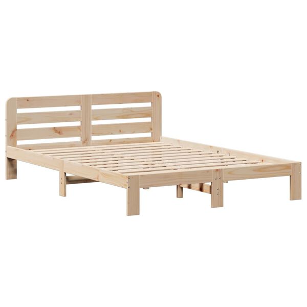 vidaXL Letto senza Materasso 120x200 cm in Legno Massello di Pino