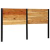 vidaXL Testiera 180 cm in Legno Massello di Acacia e Ferro