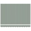 vidaXL Tenda Retrattile Verde e Bianco 300 x 250 cm