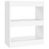 vidaXL Libreria/Divisorio Bianco 60x30x72 cm