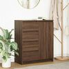 vidaXL Credenza con Cassetti Rovere Marrone 71x35x84 cm in Truciolato