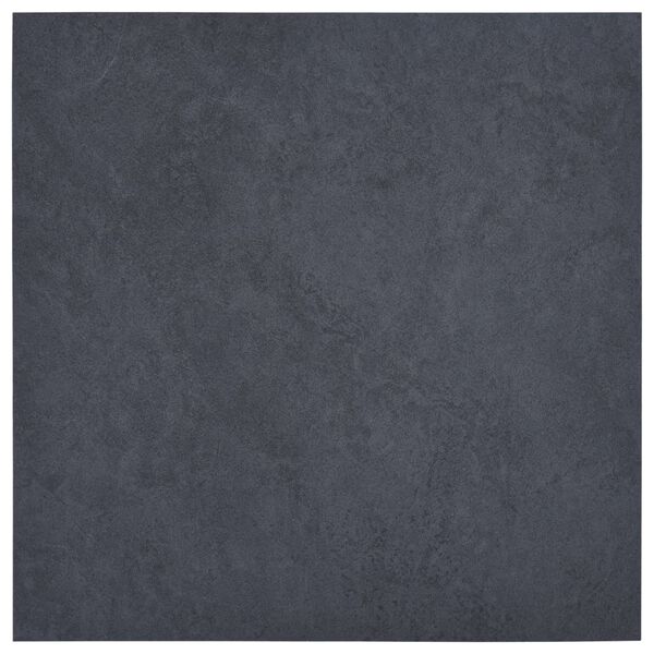 vidaXL Listoni Pavimenti Adesivi 20 pz in PVC 1,86 m² Marmo Nero