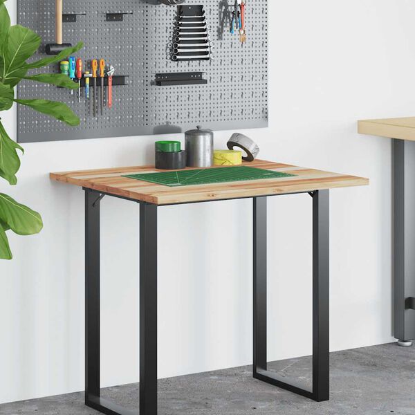 vidaXL Piano Scrivania a Olio 100x60x2cm Legno Massello Acacia