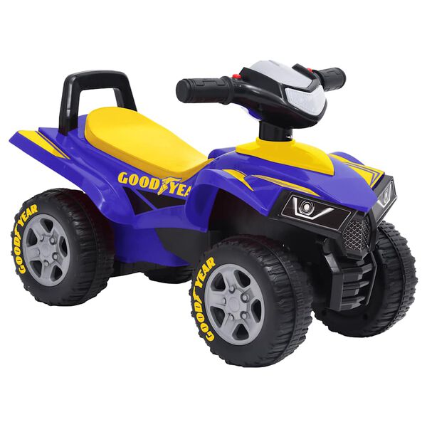 vidaXL Quad Cavalcabile per Bambini Buon Anno Blu