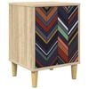 vidaXL Armadio da Notte OMMEN Rovere Sonoma 36 x 33 x 50 cm