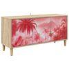 vidaXL Mobile TV AACHEN 102 x 33 x 50 cm Sonoma Legno ingegnerizzato