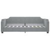 vidaXL Letto da Giorno Grigio Chiaro 90x190 cm in Tessuto