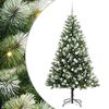 vidaXL Albero di Natale artificiale con rami snodati e neve imbiancata