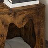 vidaXL Casa per Gatti Rovere fum&eacute; 42,5 x 40 x 53,5 cm