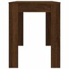 vidaXL Tavolo da Pranzo Rovere Marrone 120x60x76 cm Legno Multistrato