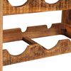 vidaXL Portabottiglie 100 x 45 x 33 cm Legno di Mango Grezzo Massiccio