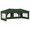 vidaXL Tenda per feste a pop-up Verde 575 x 288 x 245 cm