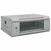 vidaXL Armadietto di rete Grigio 53 x 35 x 21 cm Acciaio
