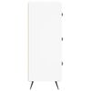 vidaXL Credenza Bianca 34,5x34x90 cm in Legno Multistrato